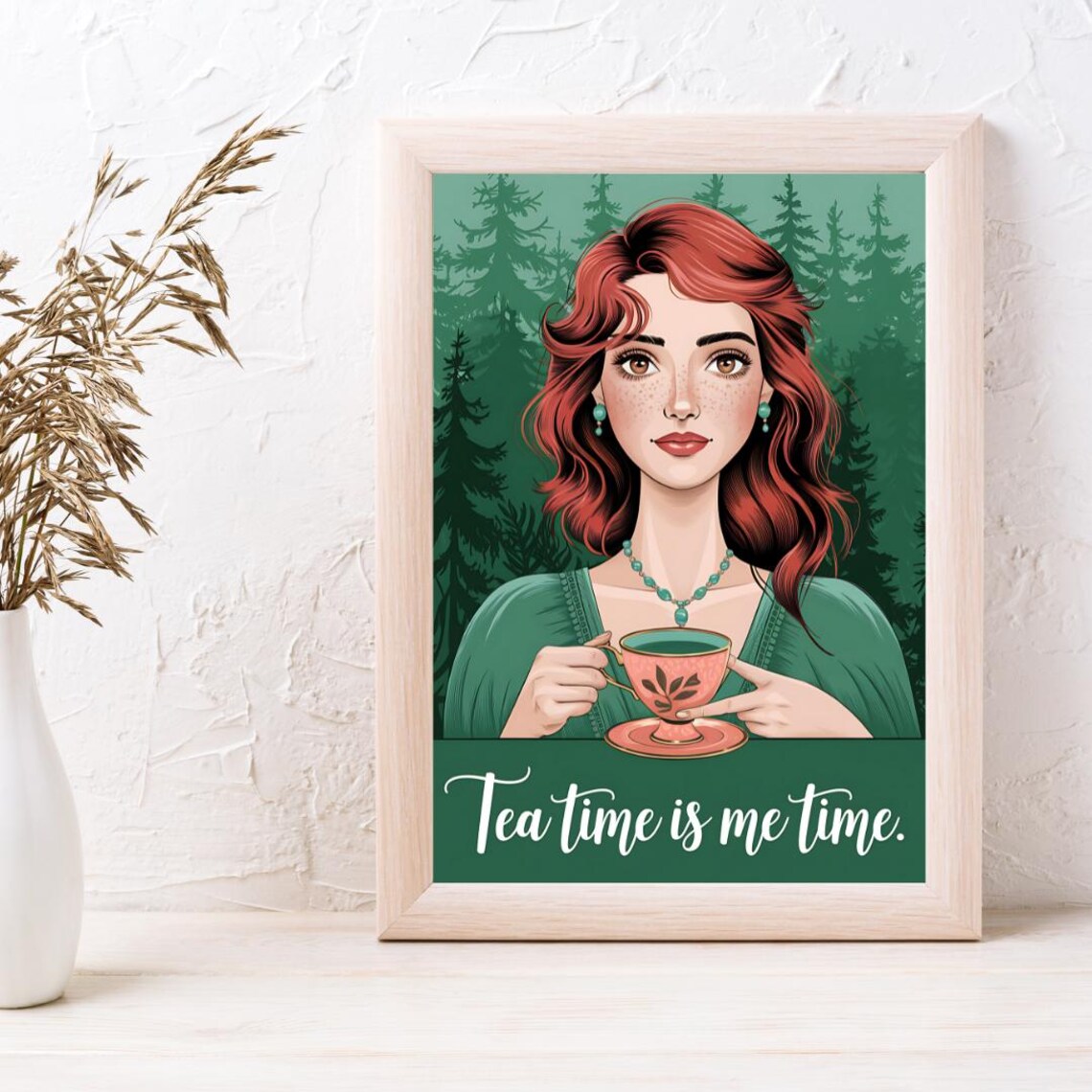 Tea Humor Art Print, Tea Lover Decor - Image 2