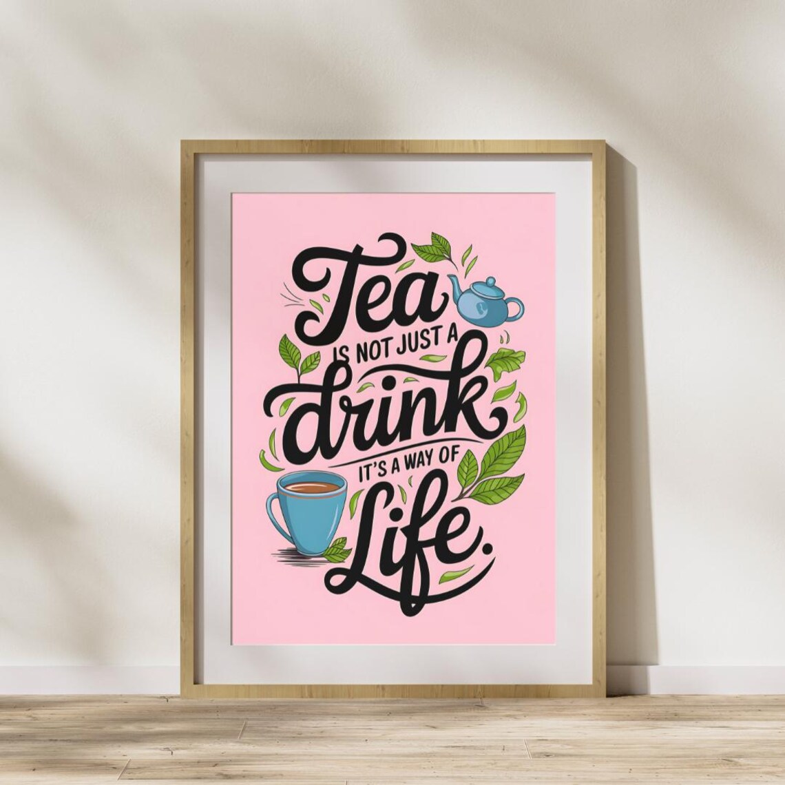 Tea Humor Art Print, Tea Lover Decor - Image 4