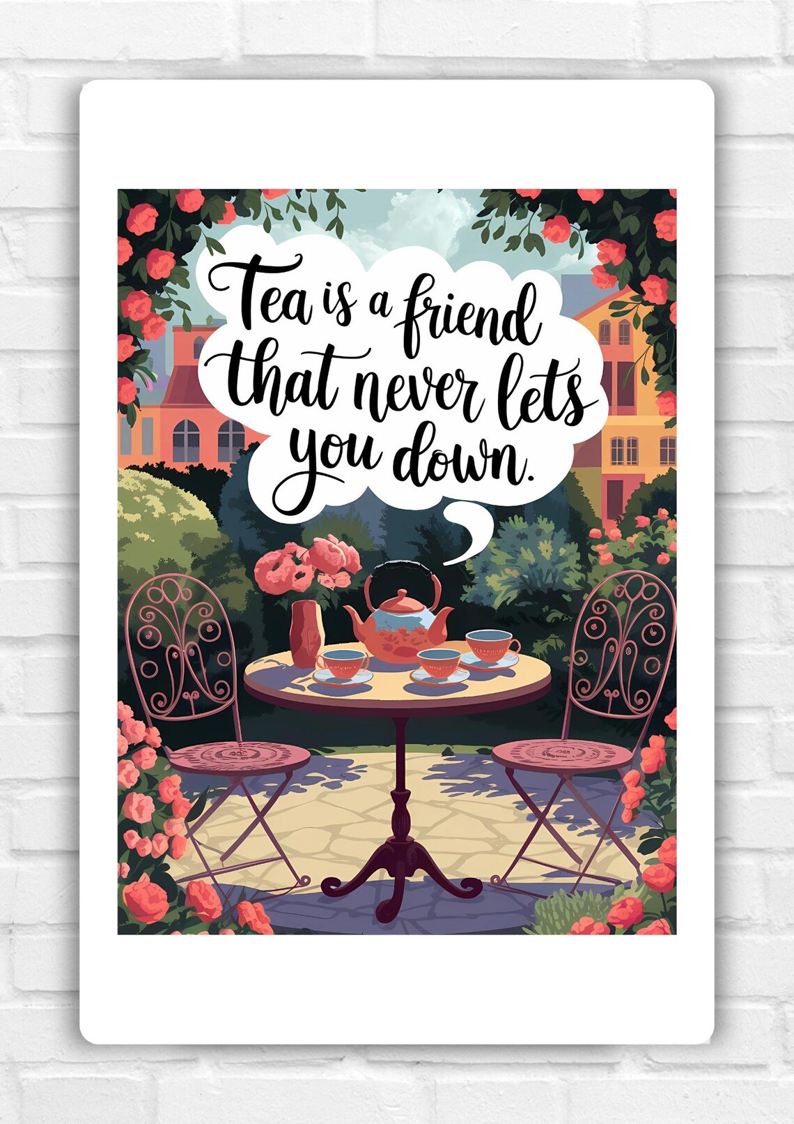 Tea Humour Tea Decor Art Print, Tea Lover Gift - Image 6