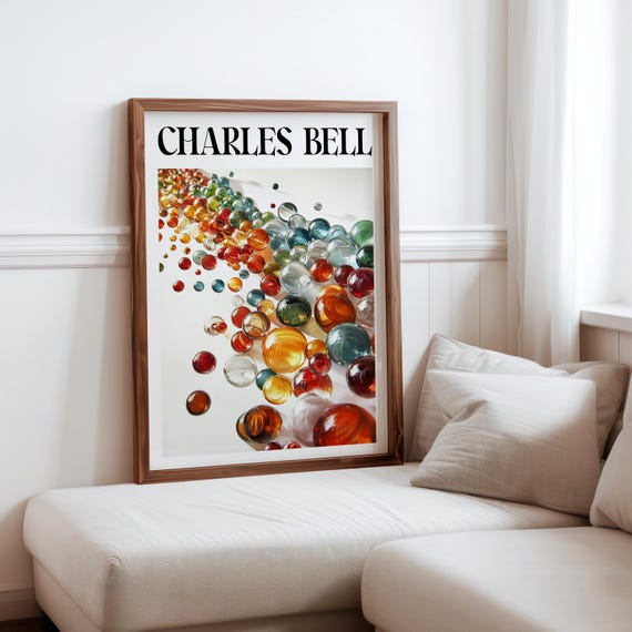 Charles Bell Inspired Photorealism Poster Vintage Gumball Print Colourful Retro Sweetshop Hyper Realistic Candy Machine 1980s