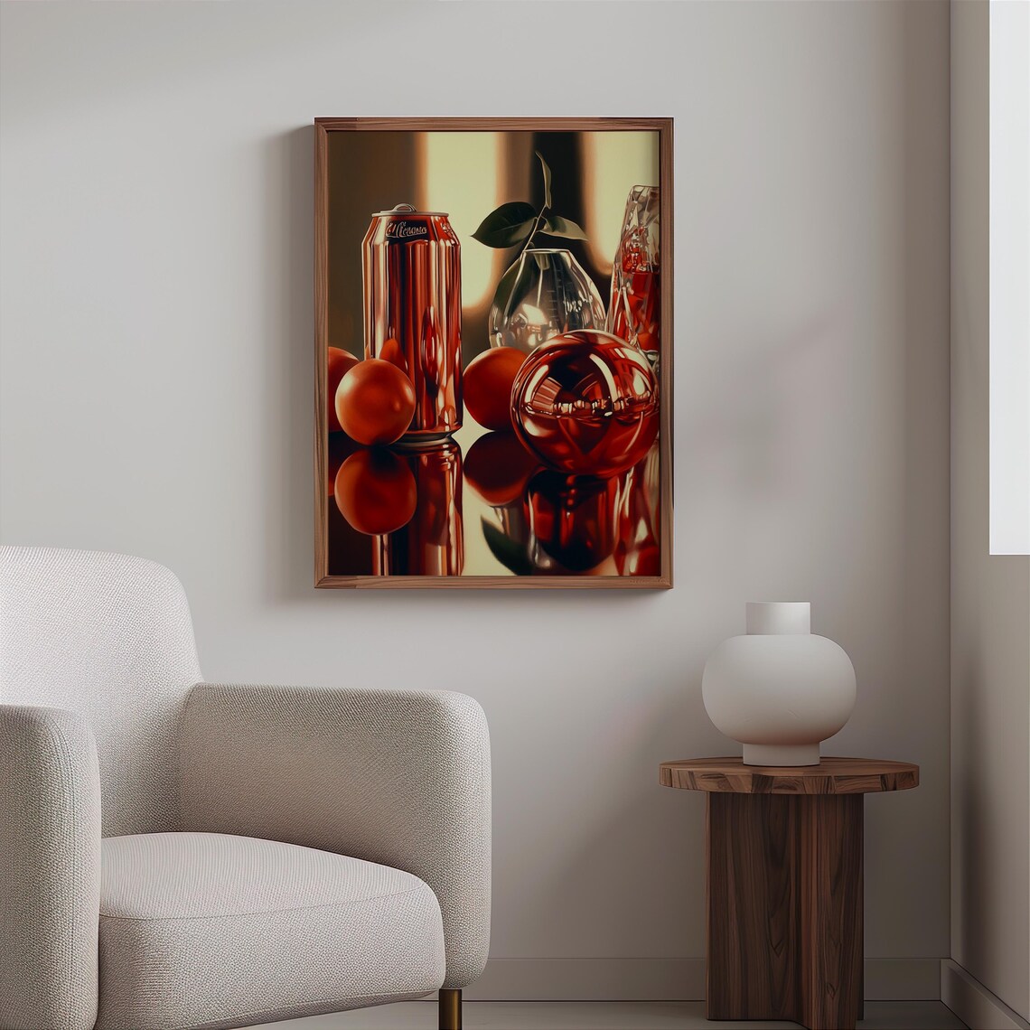 Pedro Campos Inspired Photorealism Print Hyperrealistic Object Posters Modern Realism Wall Decor Realistic Soda Can Fruit Art Print - Image 2