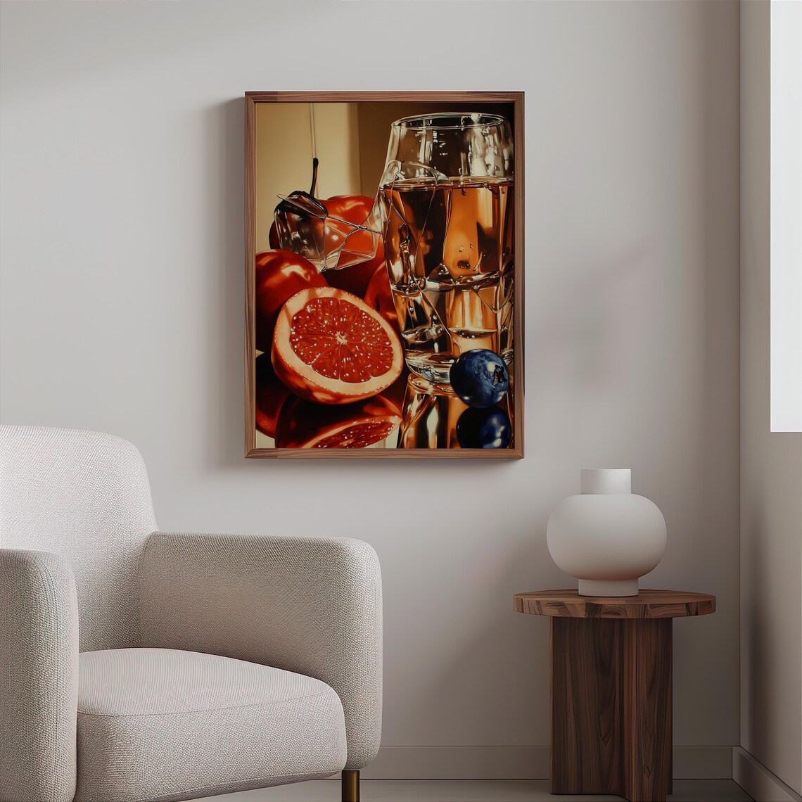 Pedro Campos Inspired Photorealism Print Hyperrealistic Object Posters Modern Realism Wall Decor Realistic Soda Can Fruit Art Print - Image 2