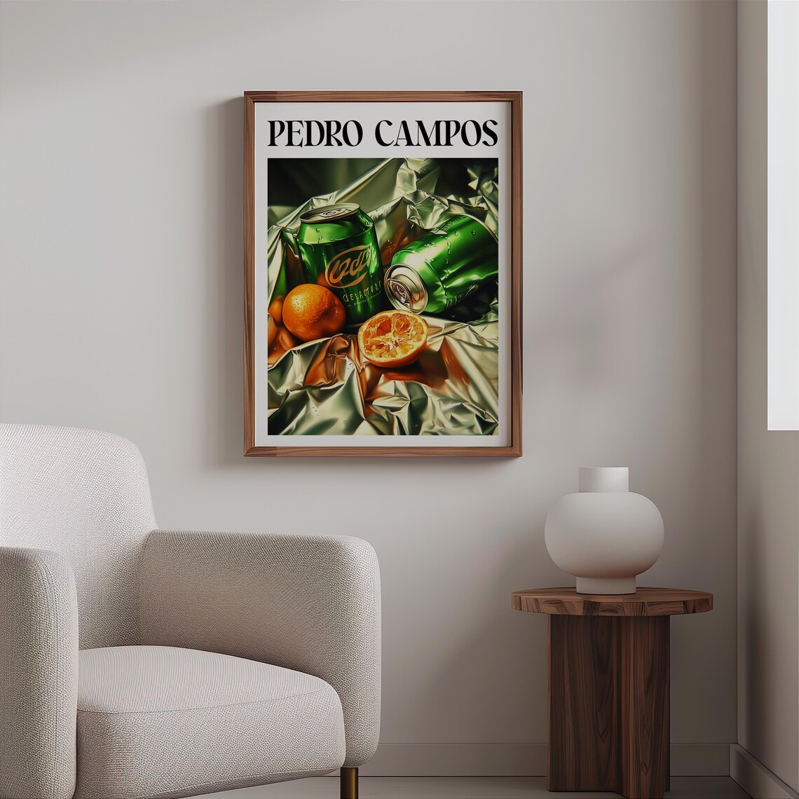 Pedro Campos Inspired Photorealism Print Hyperrealistic Object Posters Modern Realism Wall Decor Realistic Soda Can Fruit Art Print - Image 2