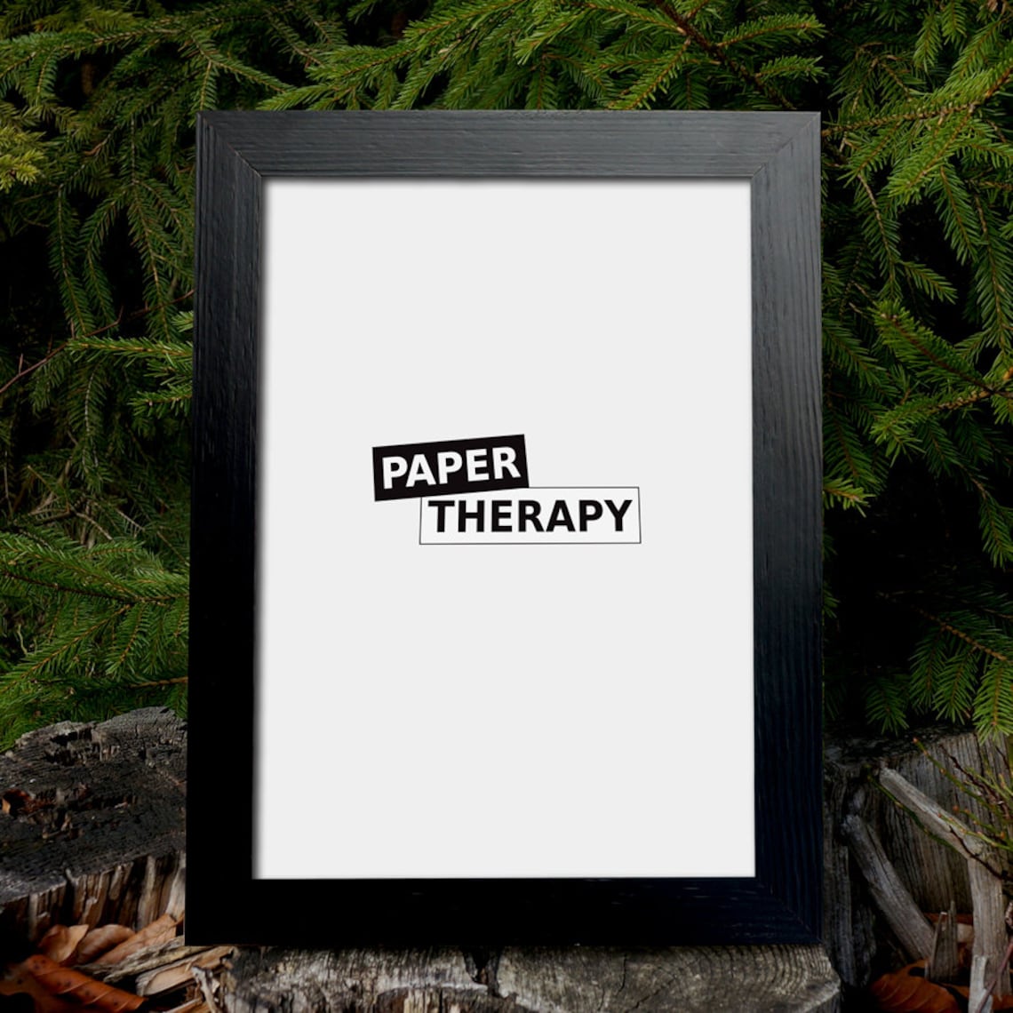 Simple Wood Frame for Poster Photography