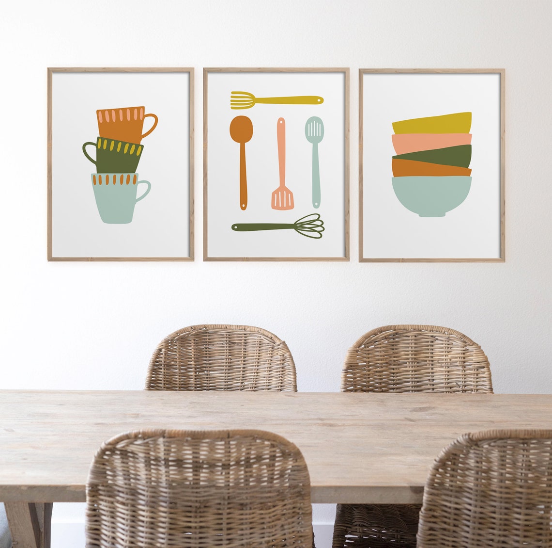 Kitchen Wall Art, Modern Kitchen Poster - Image 3