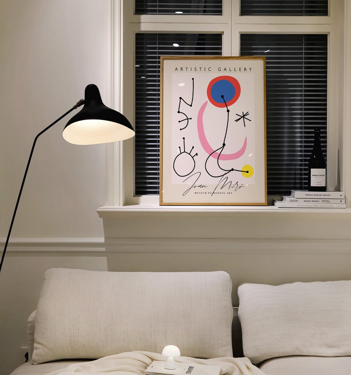 Joan Miro Abstract Exhibition Gallery Modern Art Museum Poster - Image 2