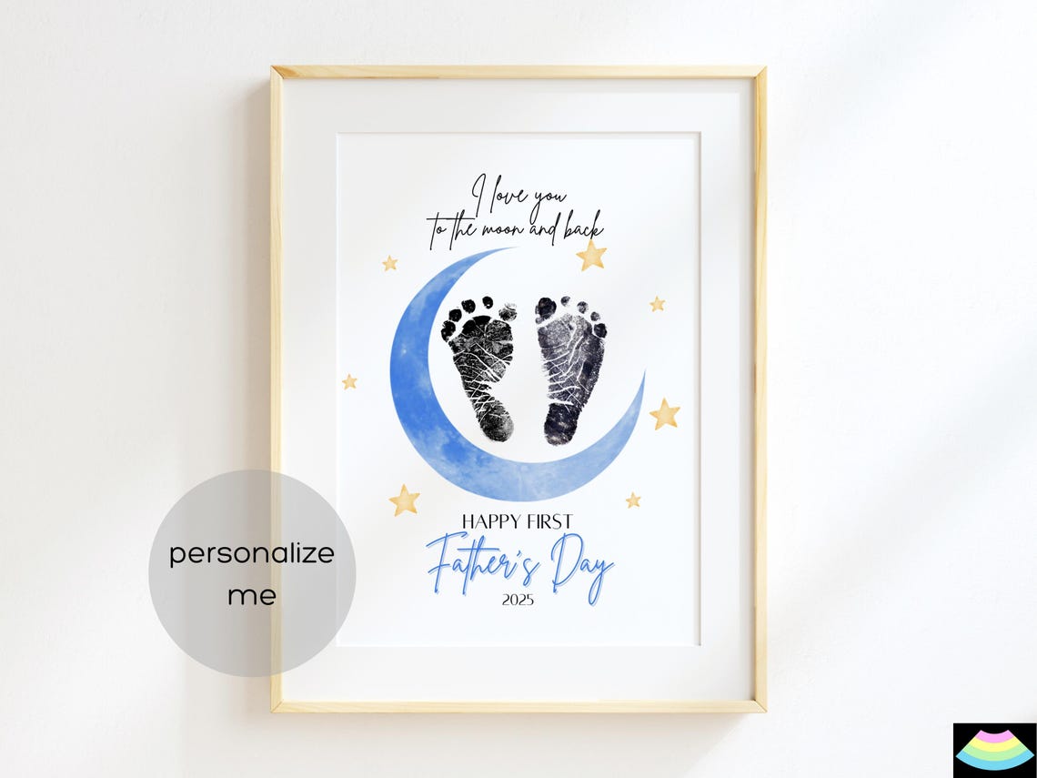 I Love You To The Moon And Back, Fathers Day Gift