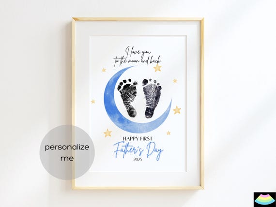 I Love You To The Moon And Back, Fathers Day Gift
