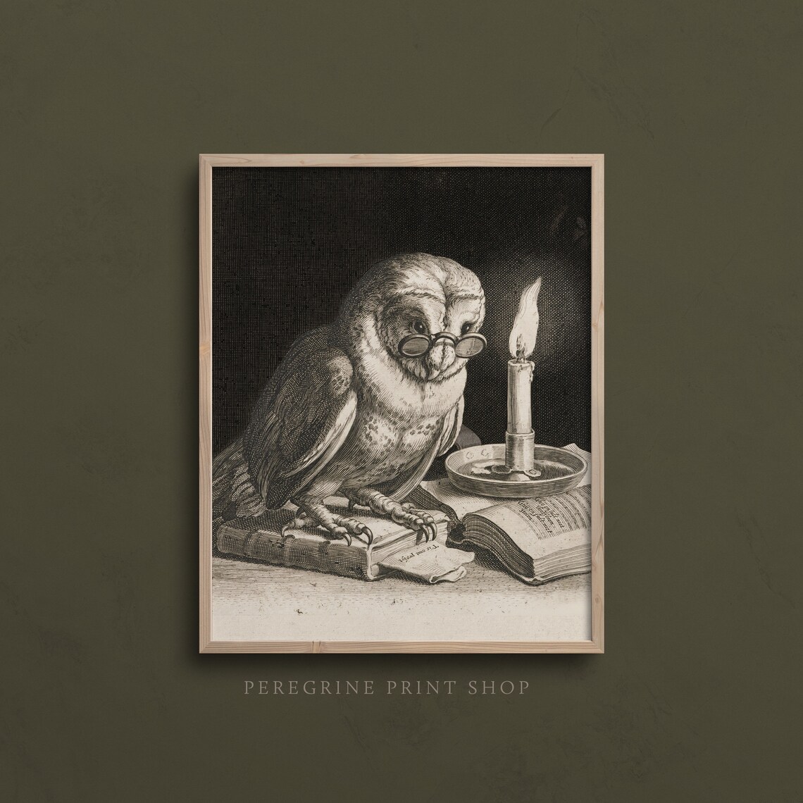 He That Is Born a Fool, Cornelis Bloemaer Print - Image 2