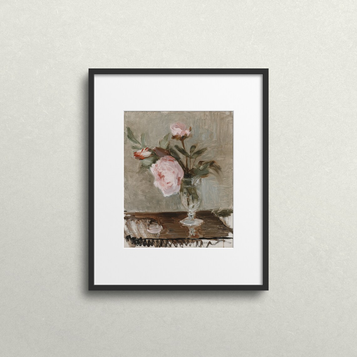 Garden Clippings Still Life, Pink Blooms Art Print - Image 2