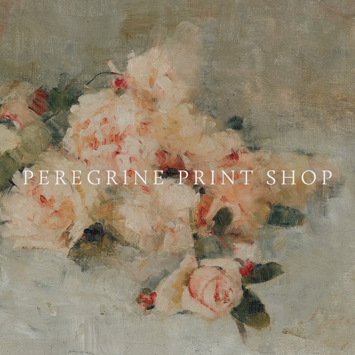 Rose Bouquet Vintage Art Print, Dark Academia Style - Image 2