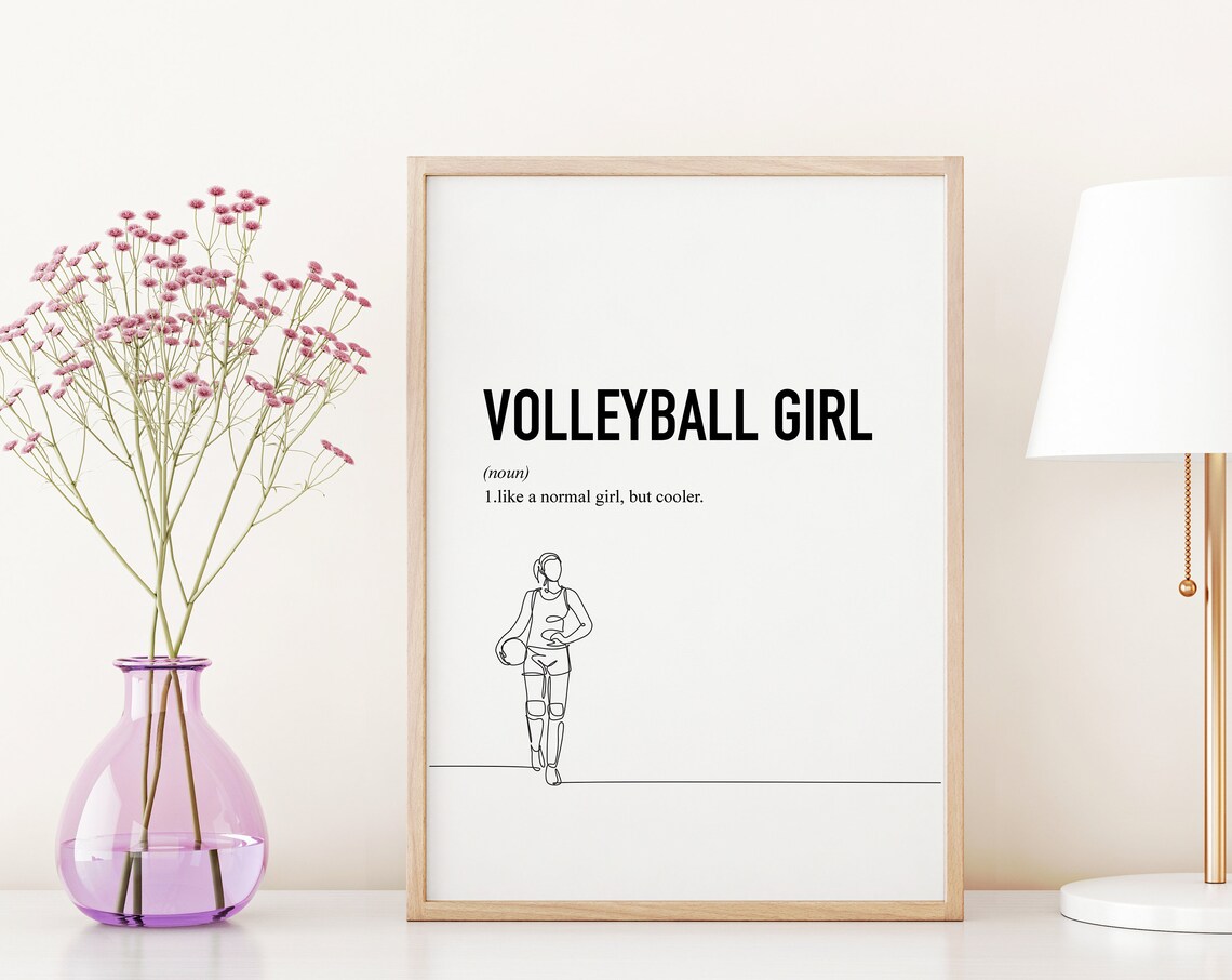 Volleyball Poster, Teen Bedroom Wall Decor - Image 2