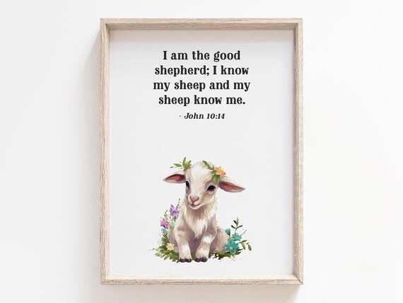 I Am The Good Shepherd, Christian Faith Inspiration