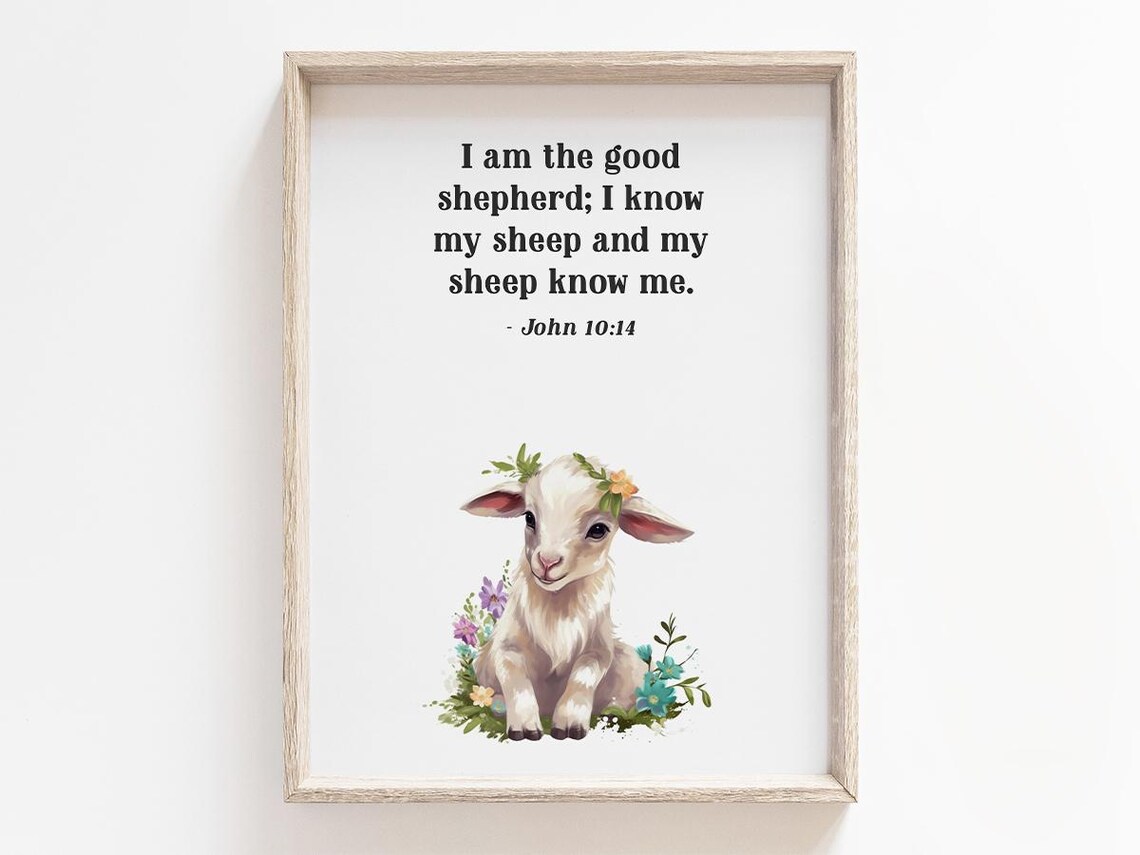 I Am The Good Shepherd, Christian Faith Inspiration