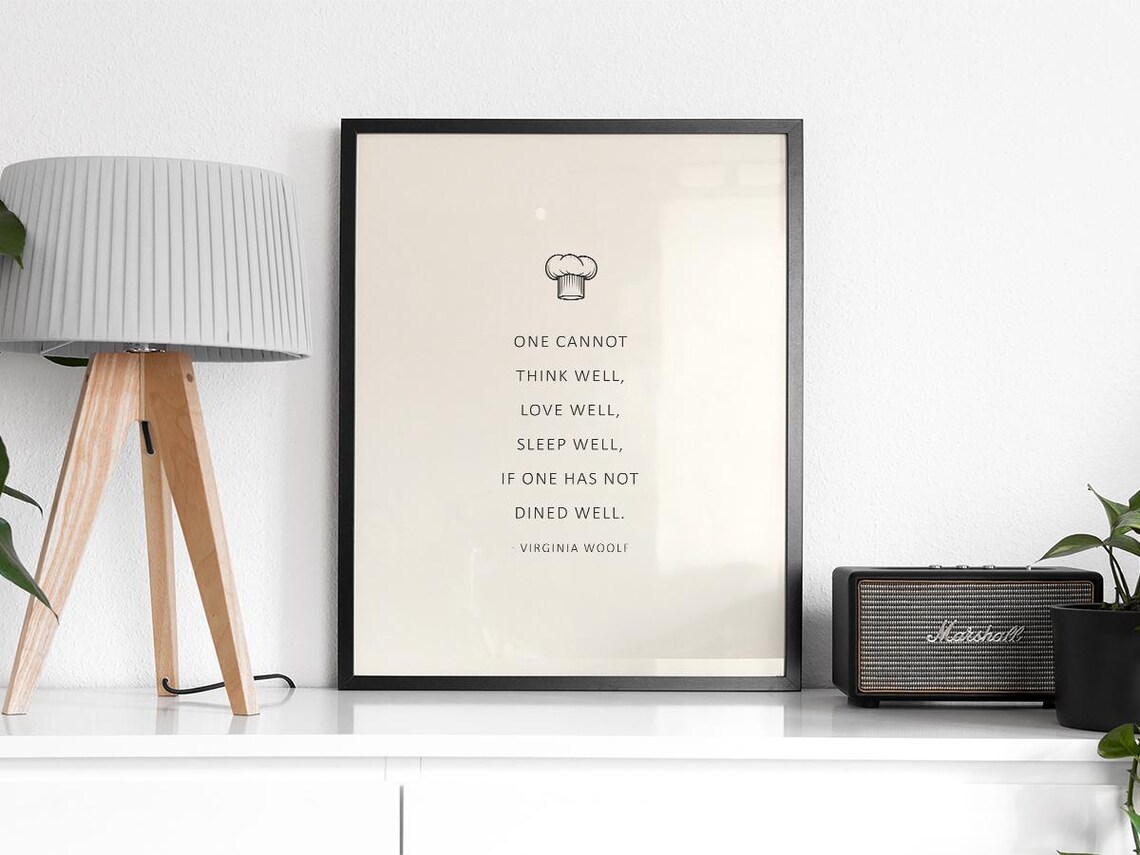 One Cannot Think Well Love Well Sleep Well Quote - Image 2