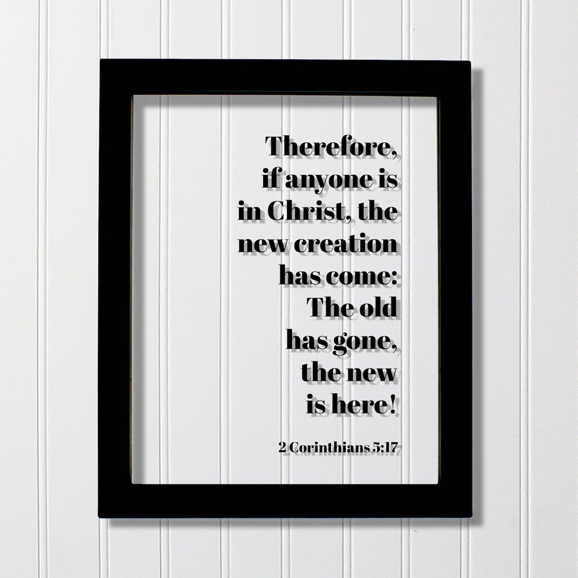 2 Corinthians 5:17 Scripture Verse Art Print