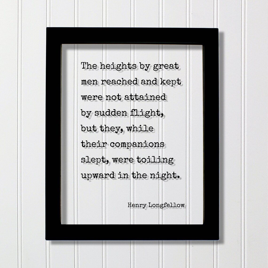 Henry Longfellow Quote Art Print, Literary Quote