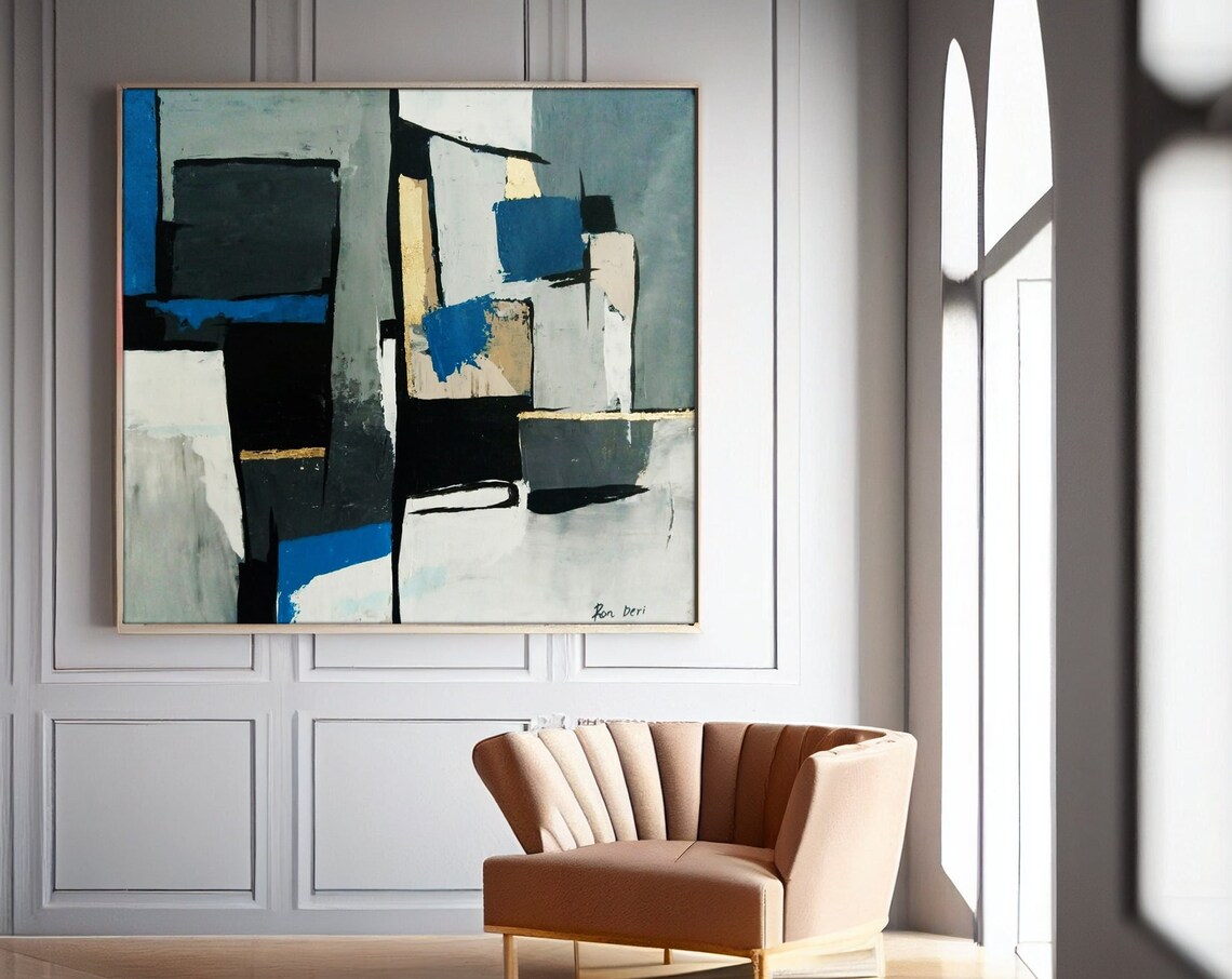Abstract Painting, Contemporary Art Wall Art Print - Image 3