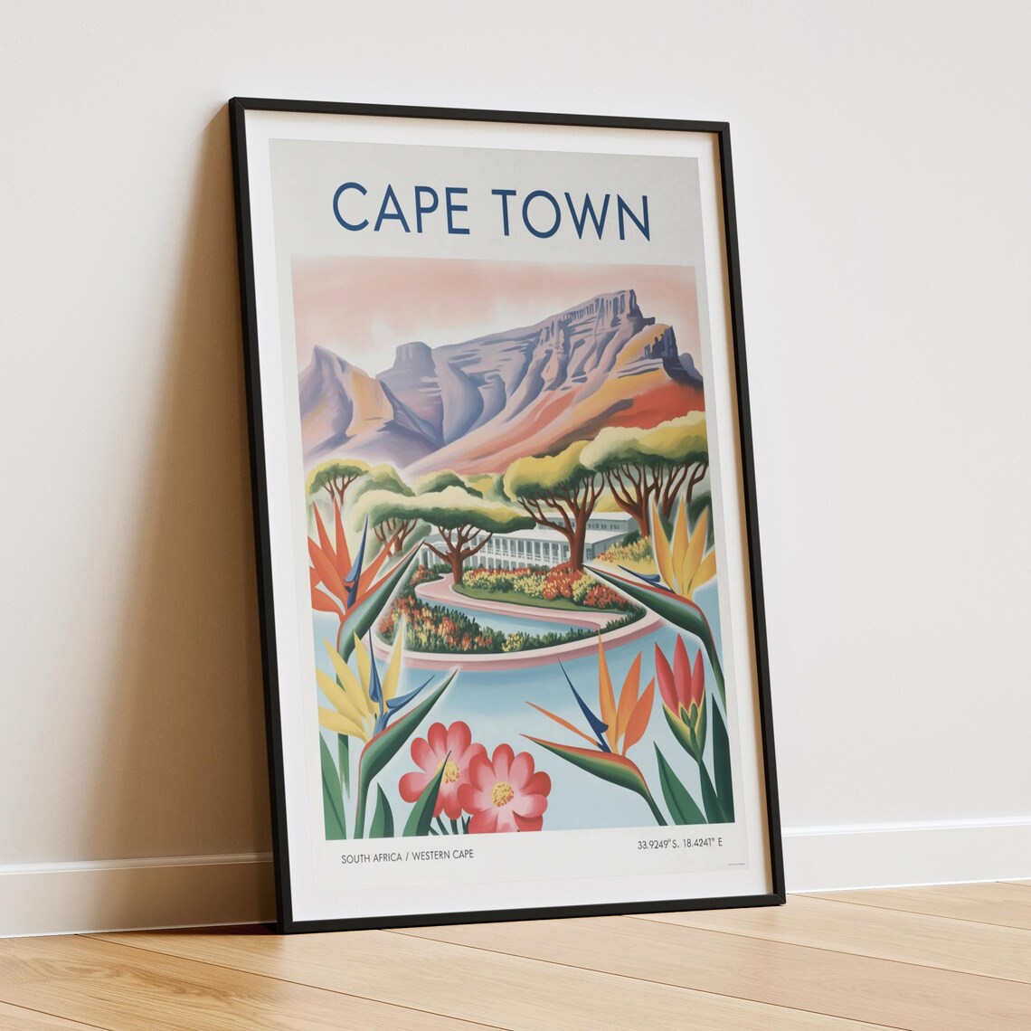 Kirstenbosch Gardens, Cape Town Vintage Travel Poster - Image 6