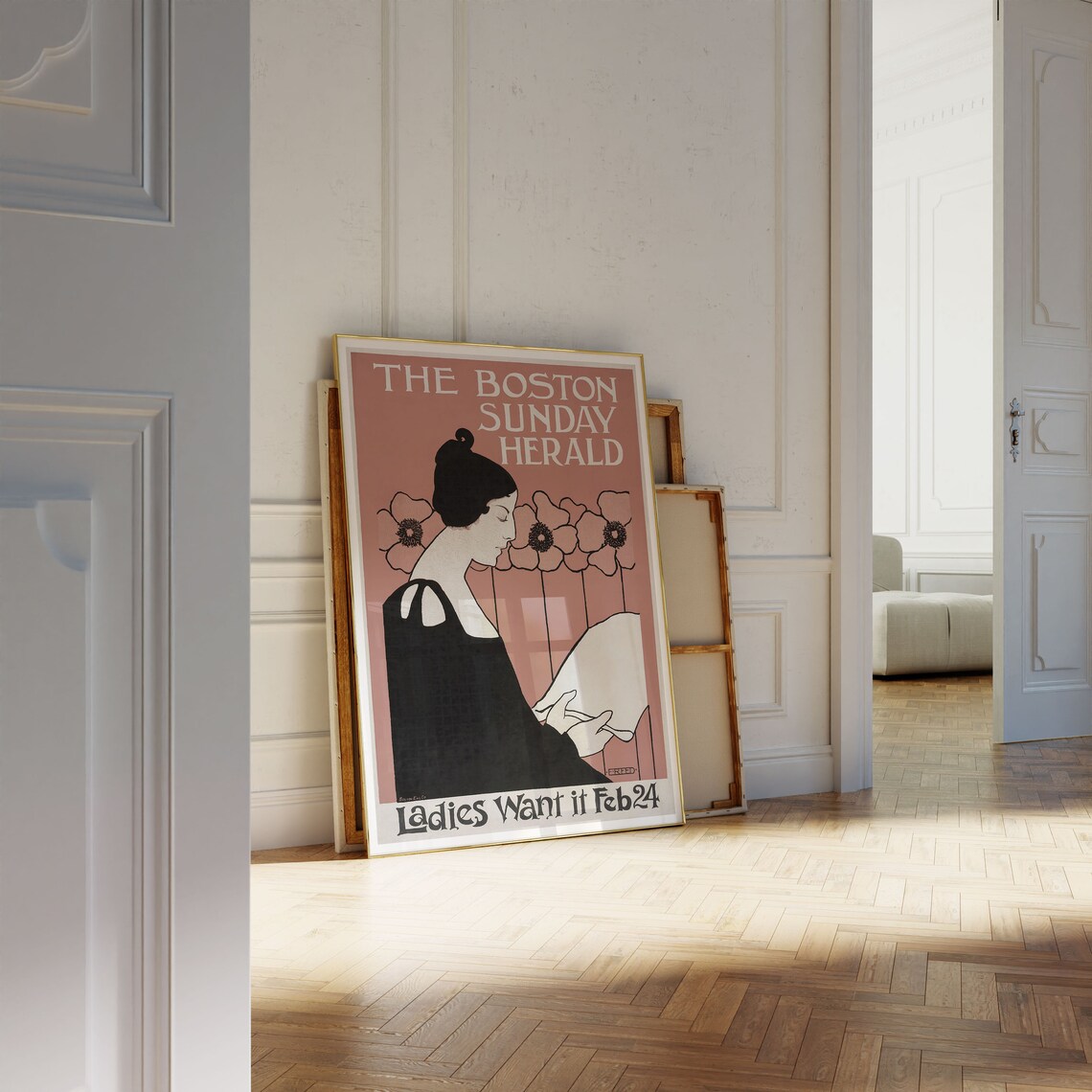 Ethel Reed Vintage Exhibition Poster Print - Image 3