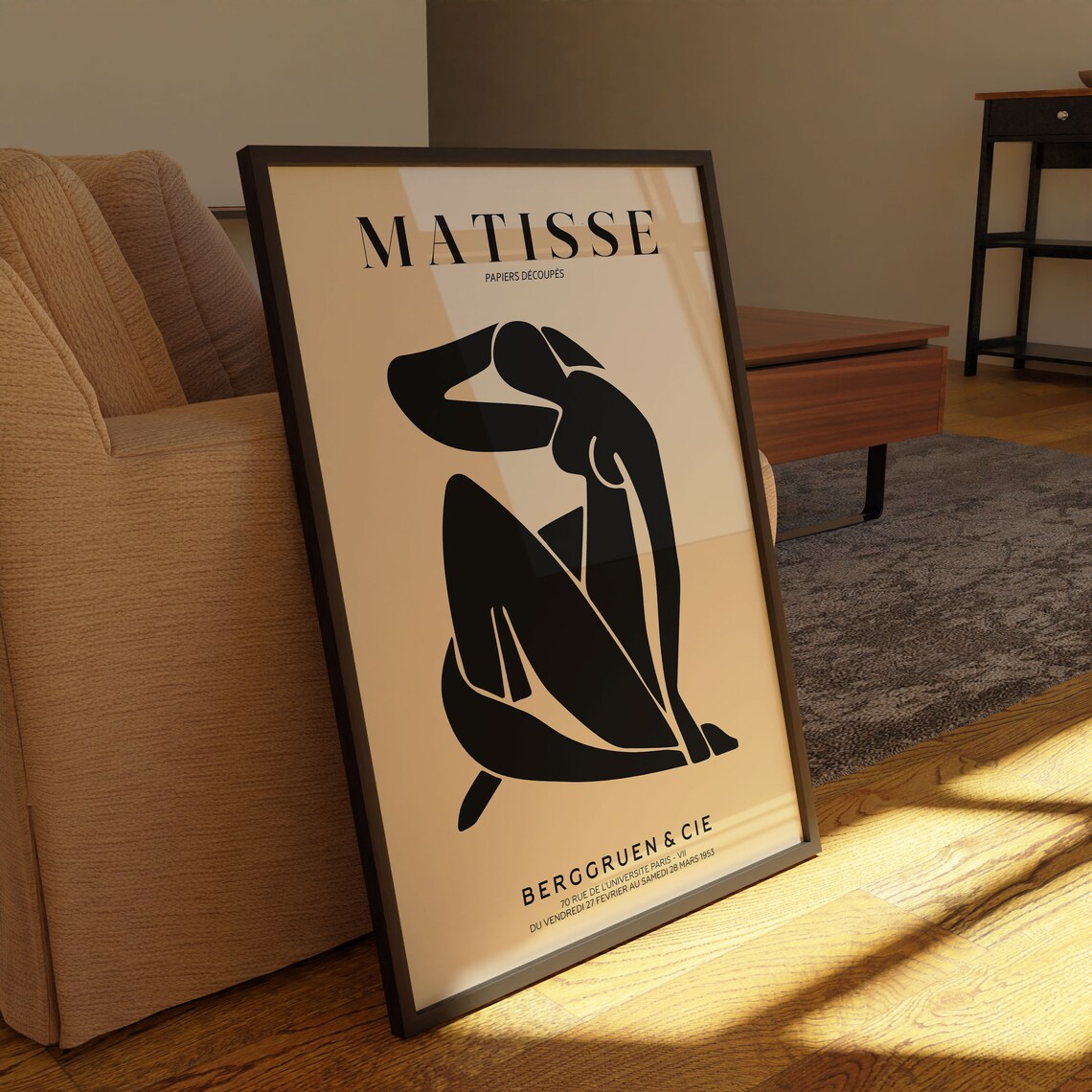 Henri Matisse Exhibition Poster, Boho Gallery Decor - Image 3