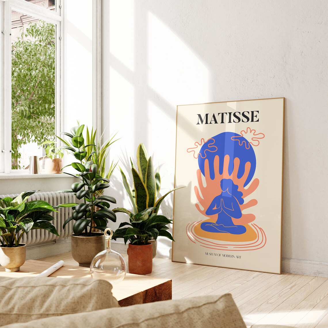 Henri Matisse Exhibition Poster, Boho Floral Garden - Image 4