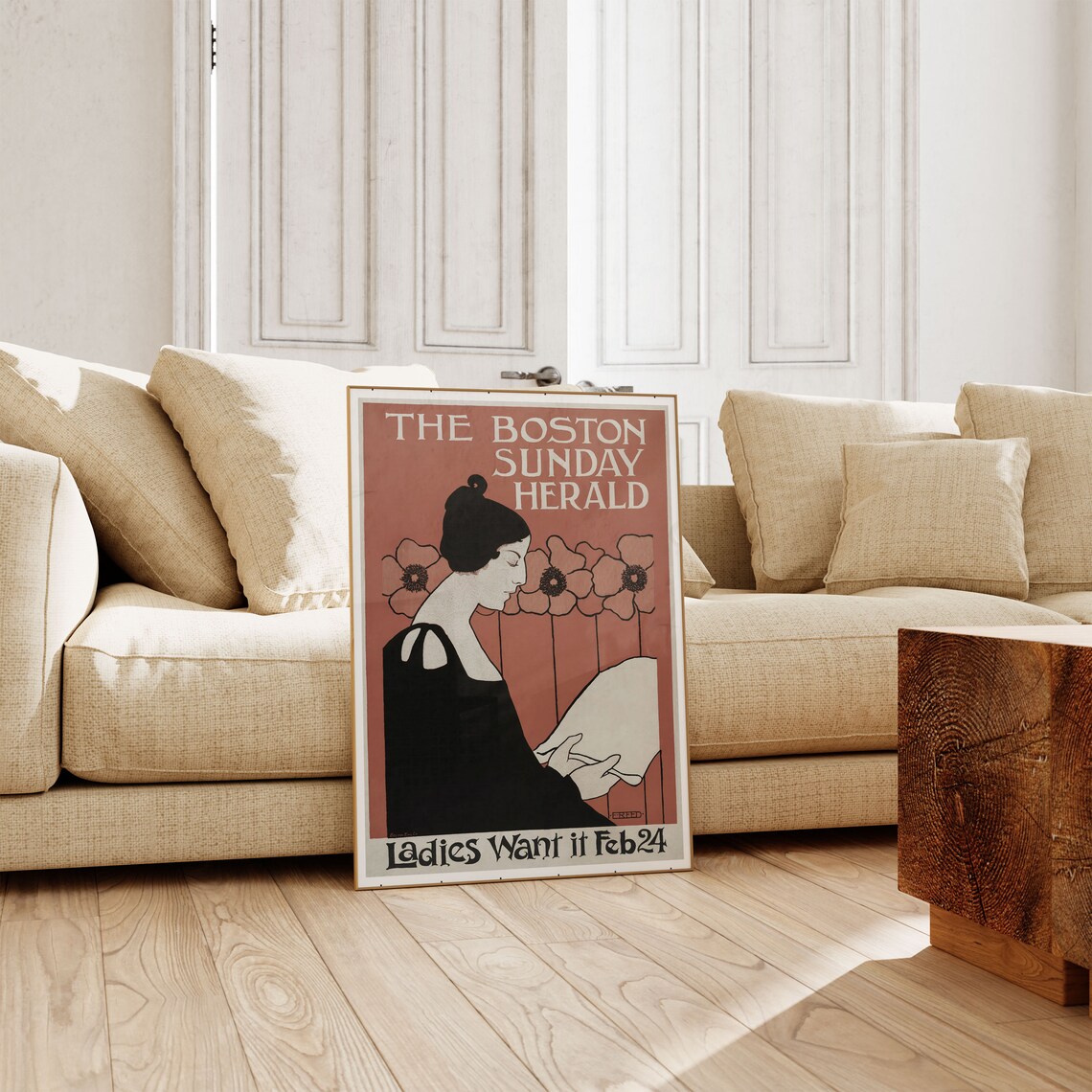 Ethel Reed Vintage Exhibition Poster Print - Image 4