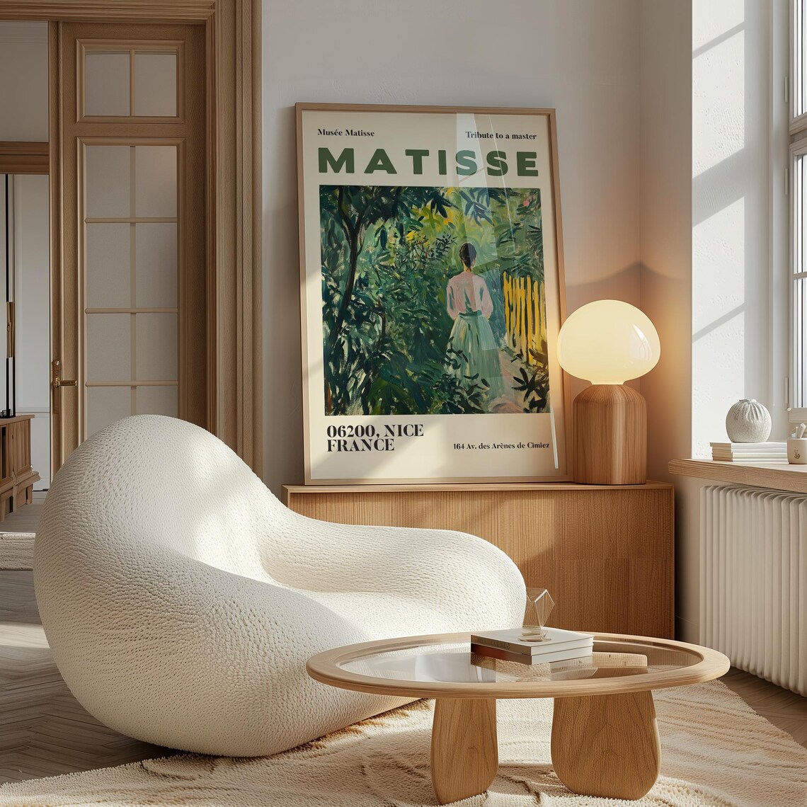 Henry Matisse Exhibition Poster, Garden Scenery Nature - Image 2
