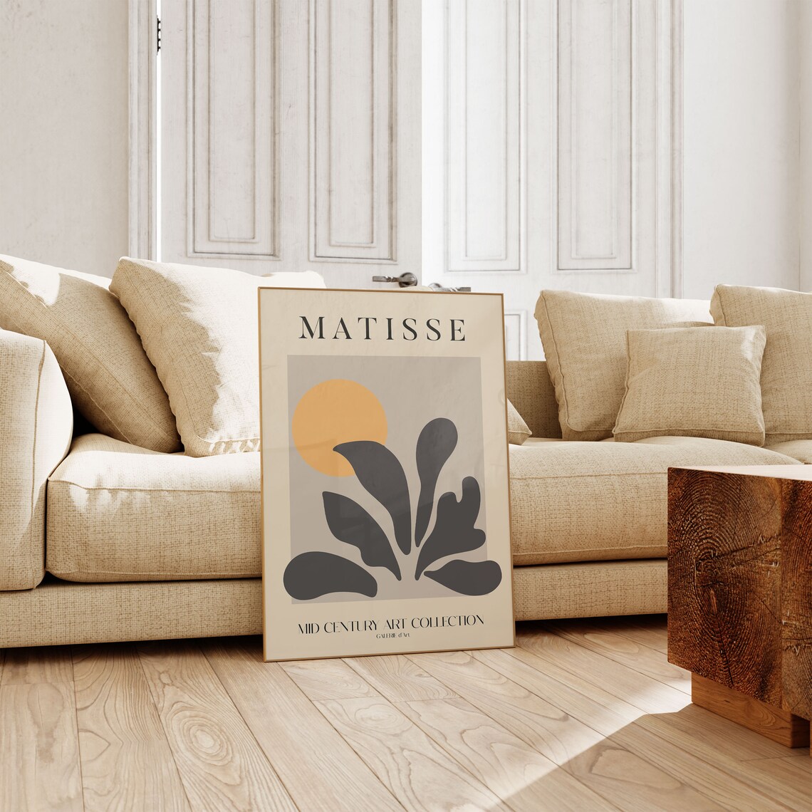 Henri Matisse Exhibition Poster, Boho Garden Scenery - Image 4