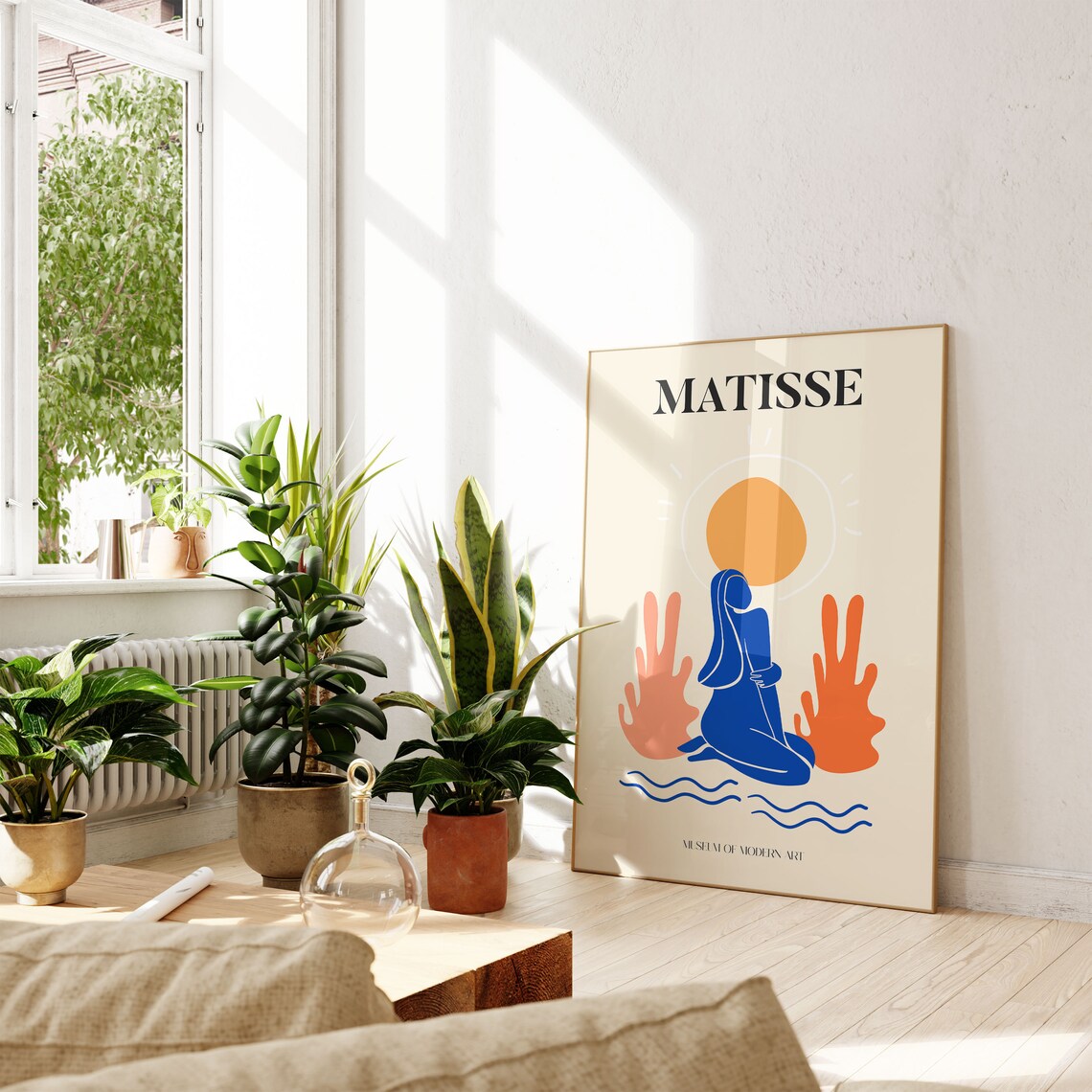 Henri Matisse Exhibition Poster, Boho Floral Garden - Image 4