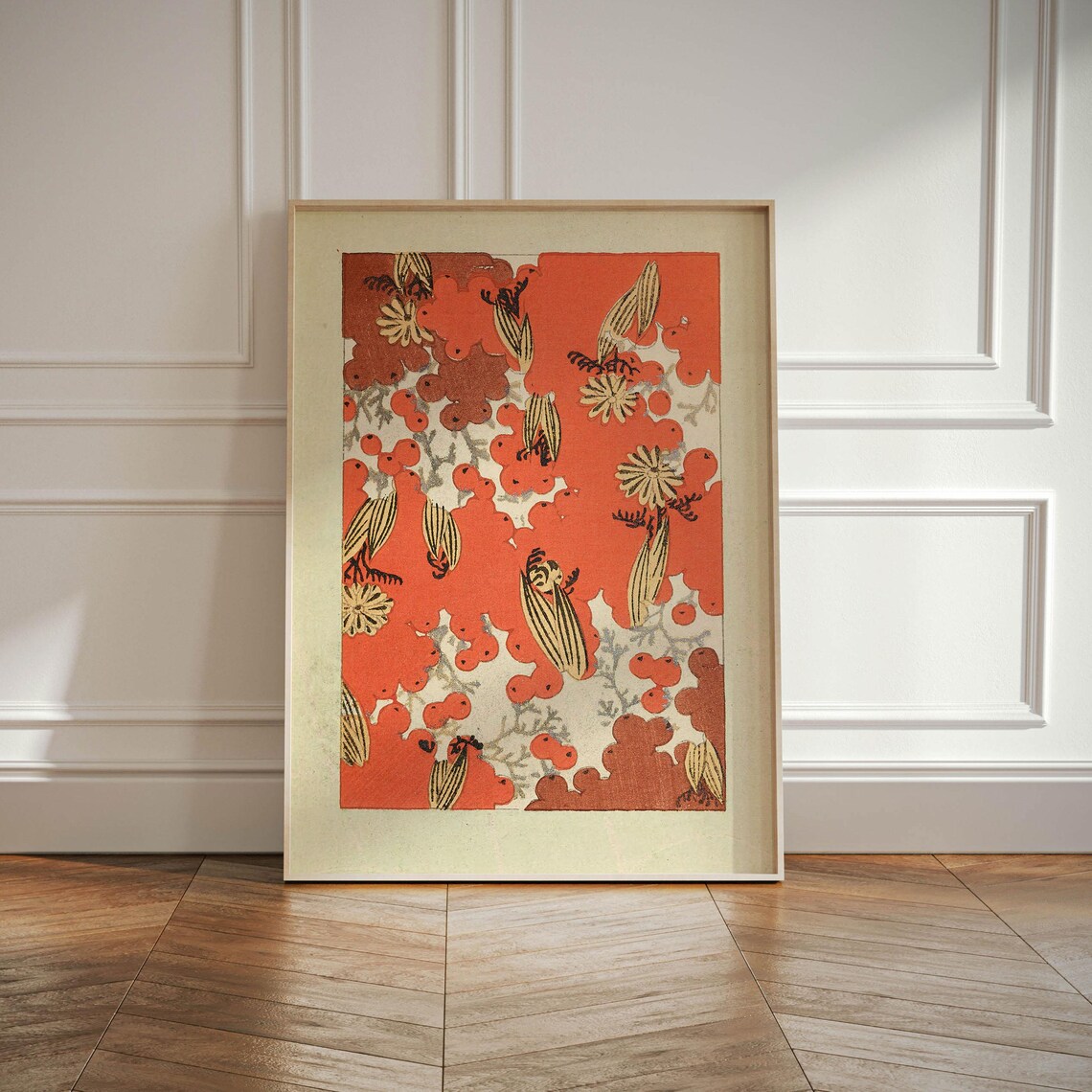 Vintage Japanese Floral Exhibition, Korin Furuy - Image 2