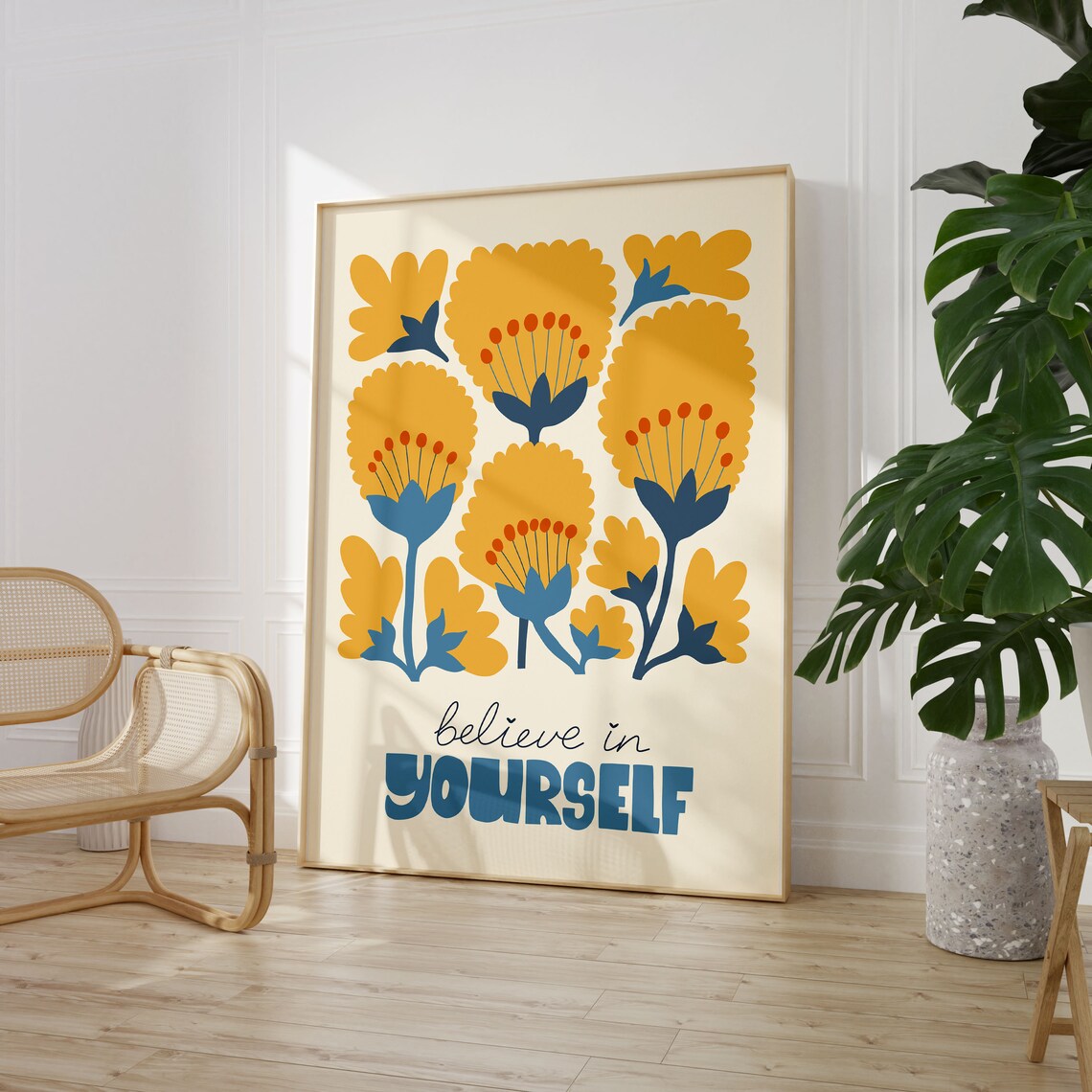 Henri Matisse Flower Market Watercolor Art Print - Image 2