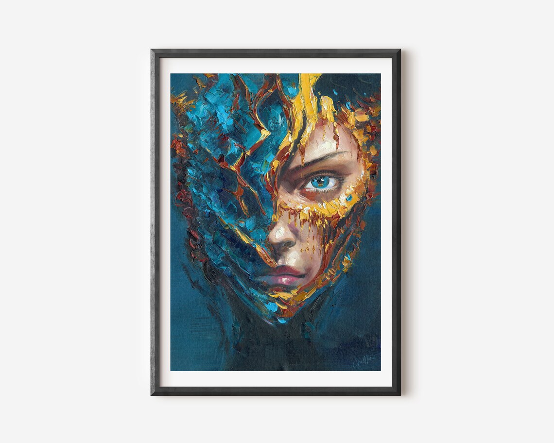 A Deeper Beauty, Modern Exhibition Poster