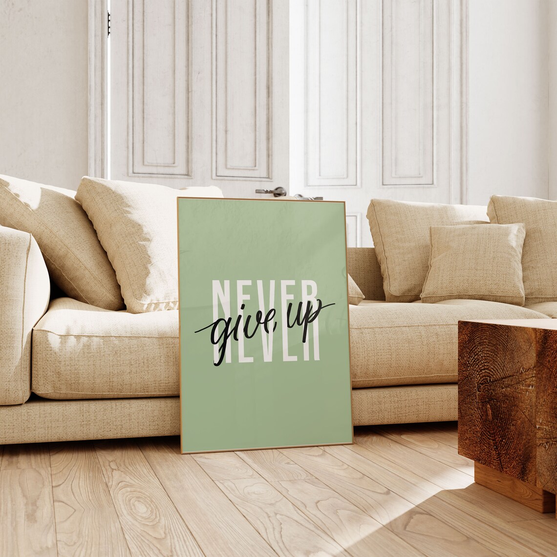 Retro Style Typography Poster Print, Kitchen Decor - Image 2