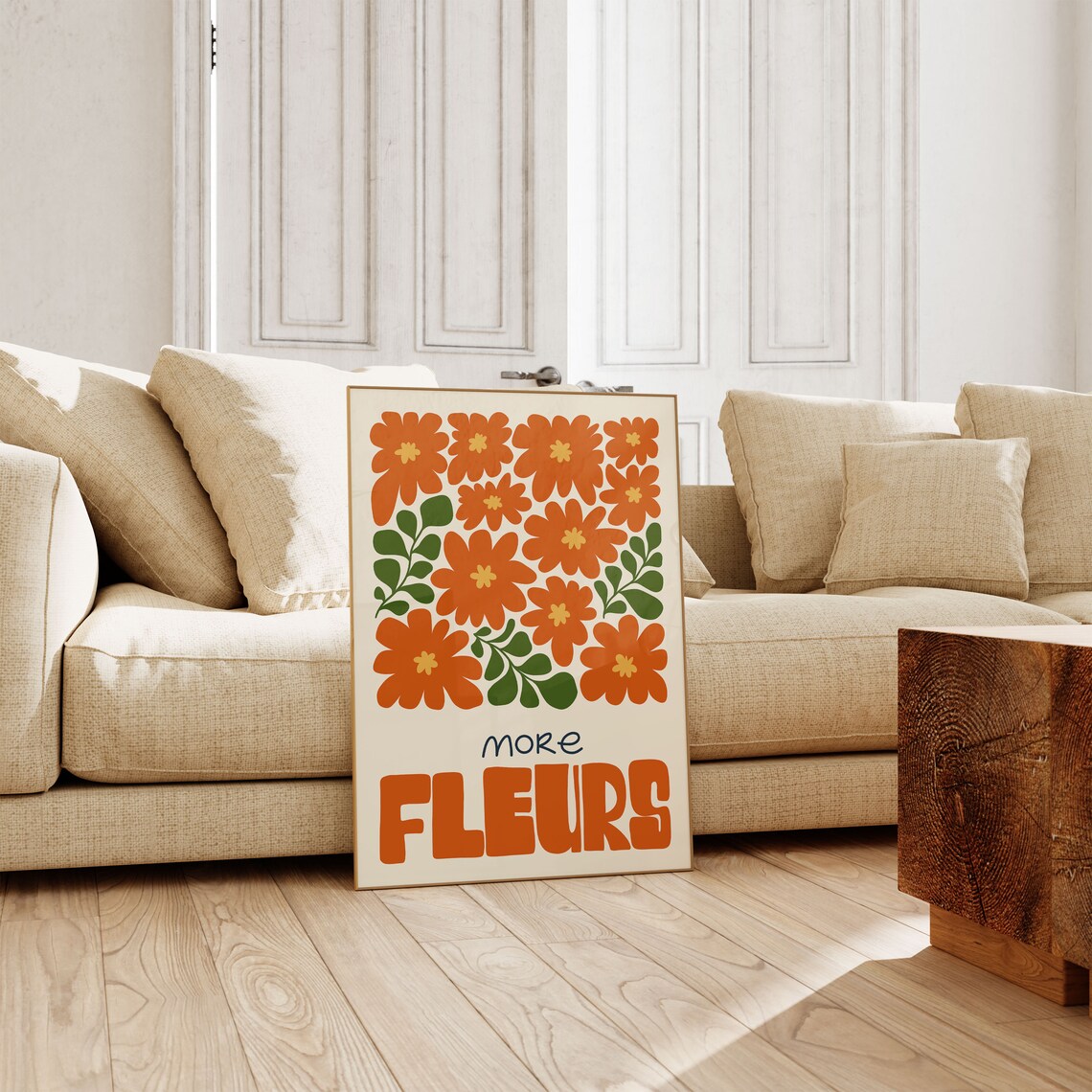 Henri Matisse Flower Market Watercolor Art Print - Image 3