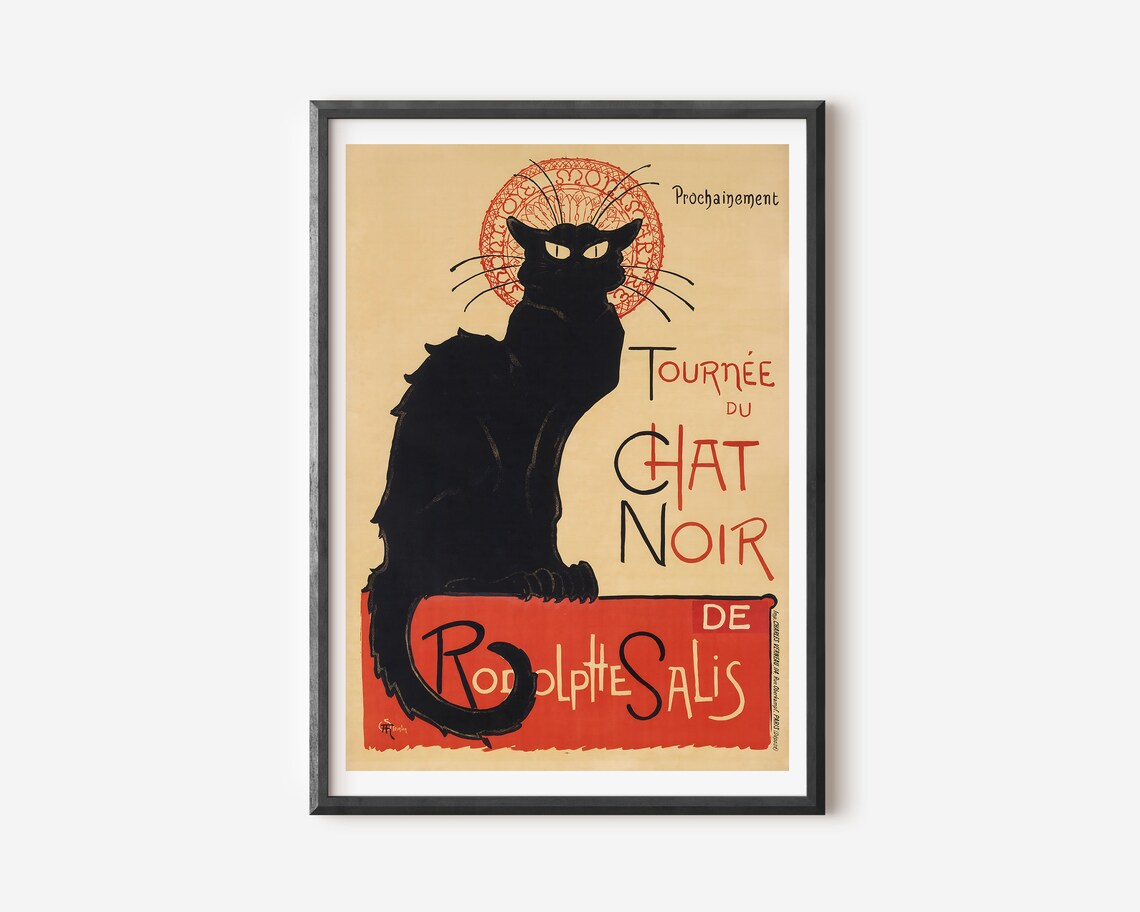 Thophile Steinlen, Vintage Exhibition Poster