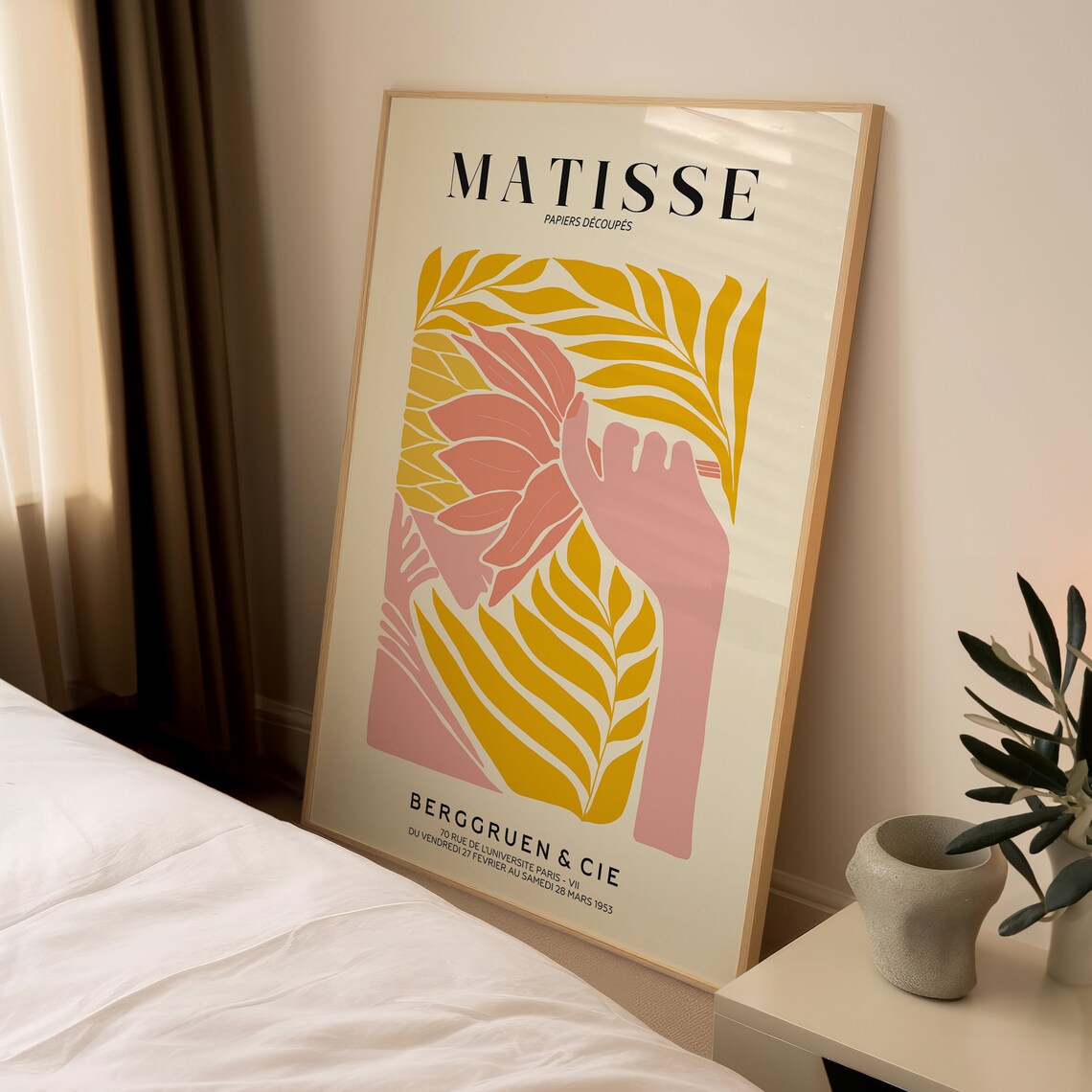 Henri Matisse Exhibition Poster, Boho Wall Decor - Image 3