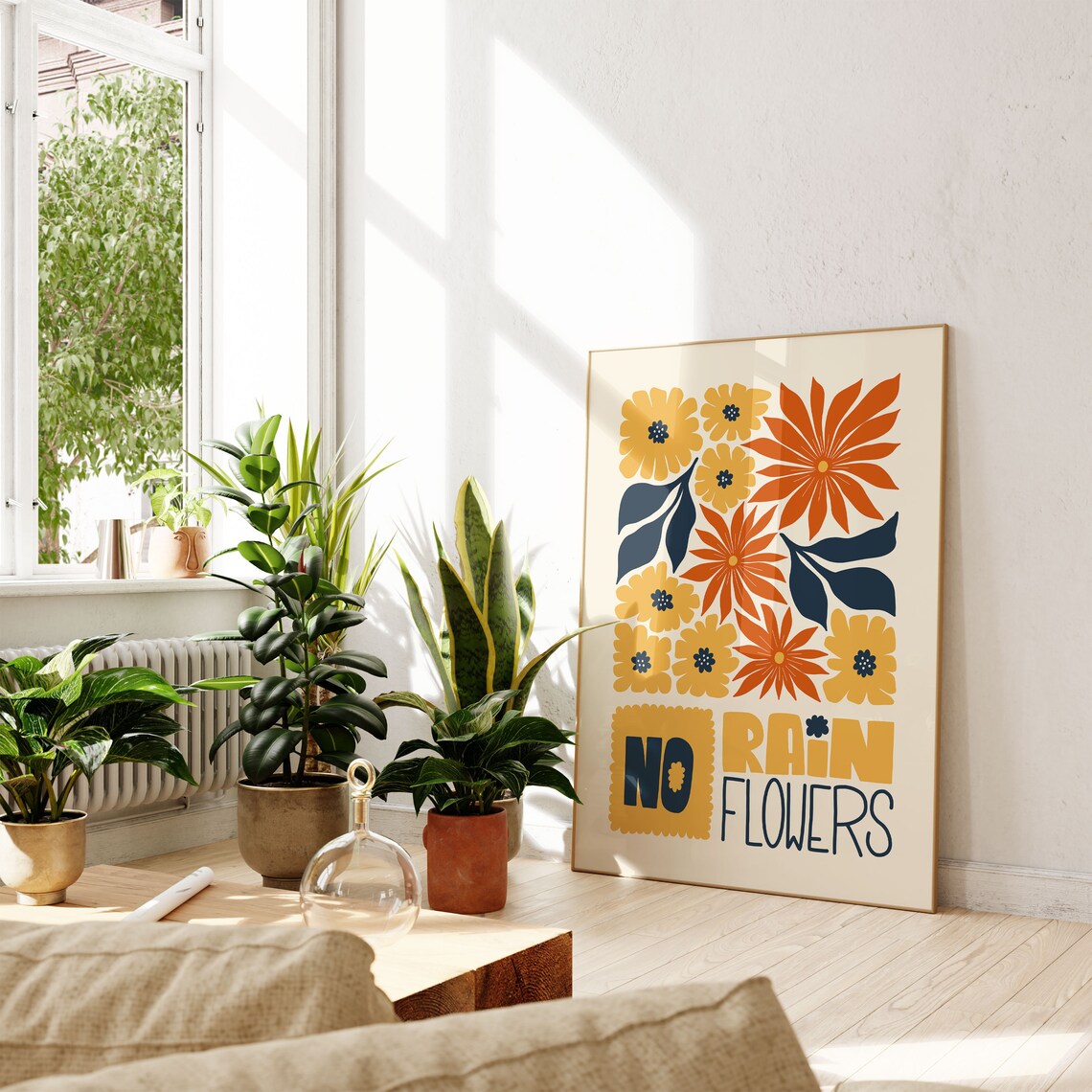 Henri Matisse Flower Market Watercolour Art Print - Image 4
