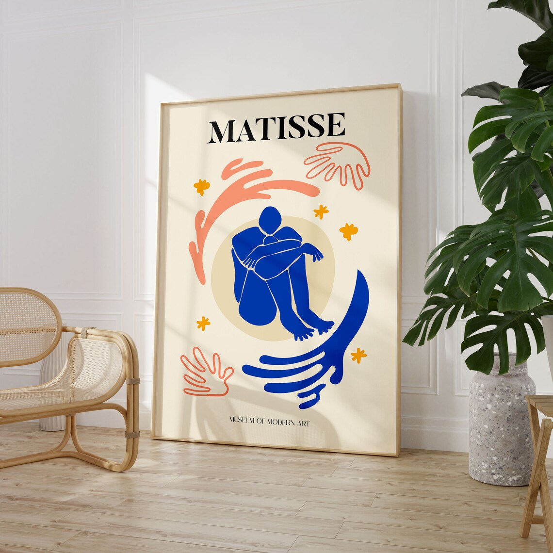 Henri Matisse Exhibition Poster, Boho Garden Scenery - Image 2