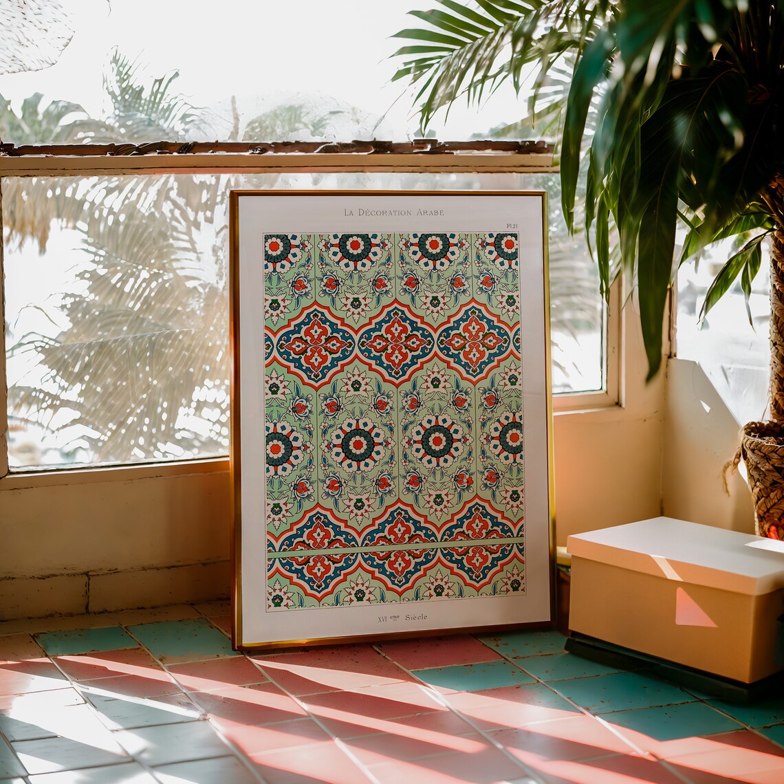 Abstract Arabic Art Print, Islamic Decor - Image 2