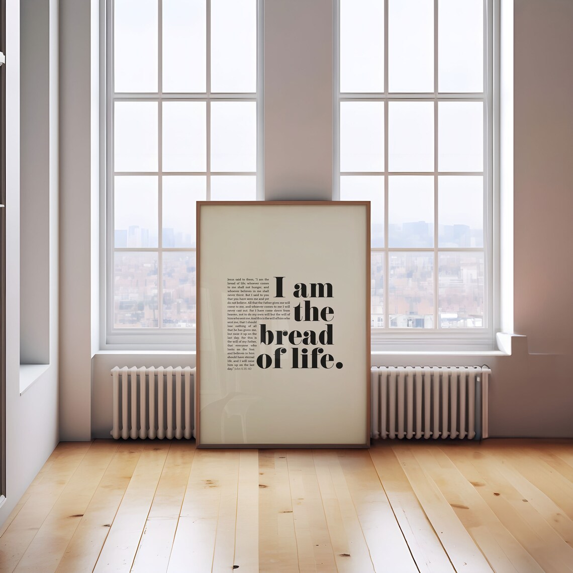 I Am The Bread Of Life, John 6:35 Art Print - Image 4