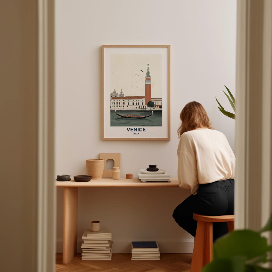 Venice Travel Poster Venice Poster Venice Travel Print Venice City Print Travel Print Travel Poster Venice Wall Decor Italy Poster - Image 2