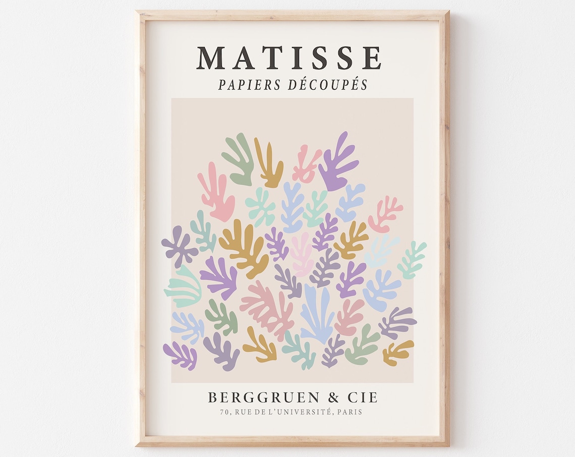 Matisse The Sheaf Abstract Shapes Art Print