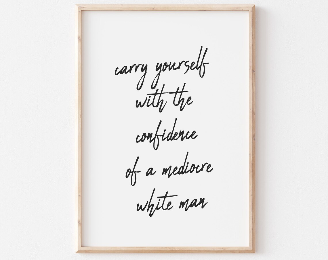 Feminist Quote Art Print, Female Empowerment