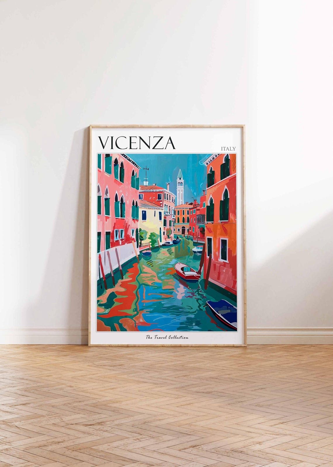 Vicenza Poster Italian Travel Print Vicenza Travel Art Vicenza Wall Art Italian Travel Vicenza Home Decor Vicenza Travel Gift - Image 2