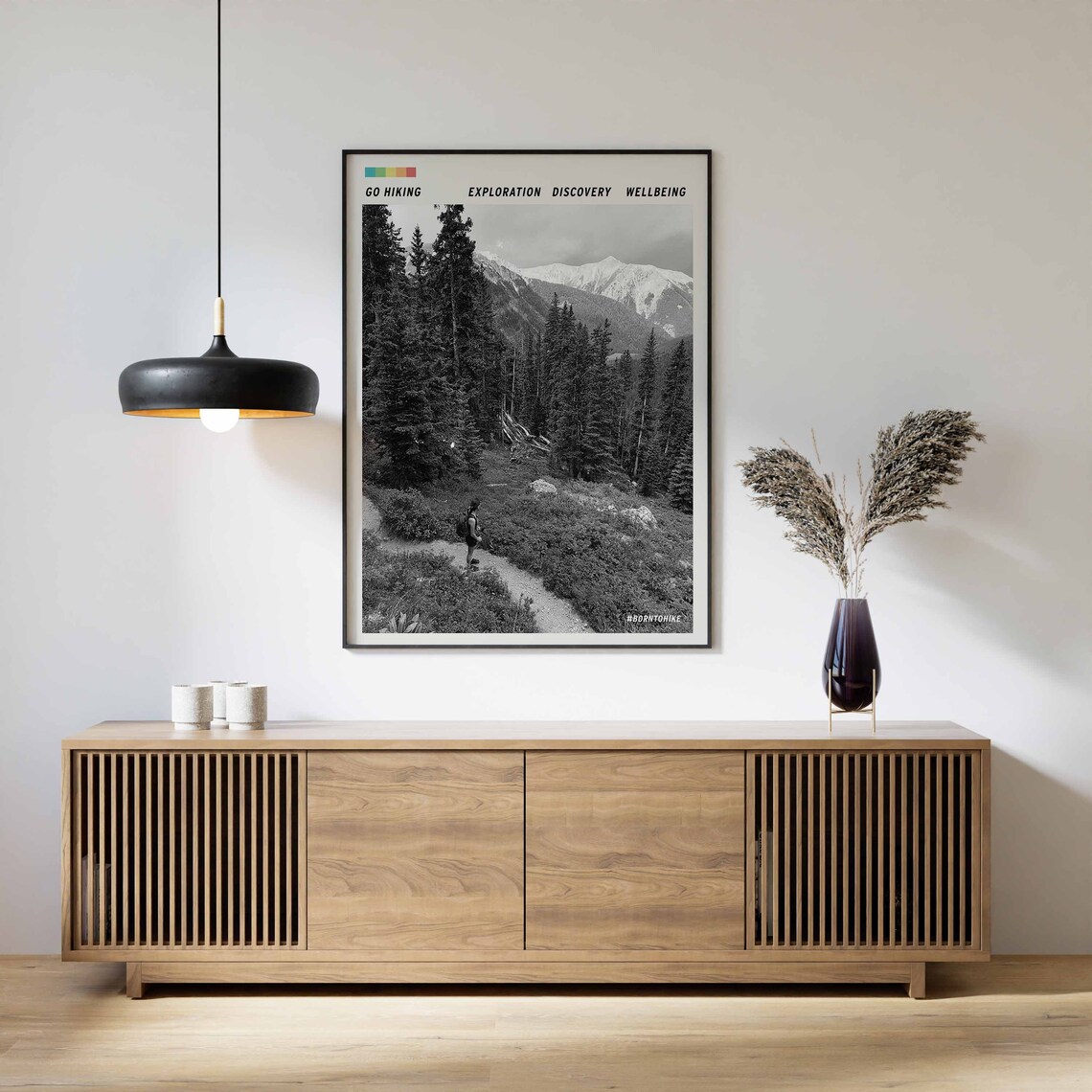 Hiking Adventure Art Print, Outdoor Wall Art - Image 2
