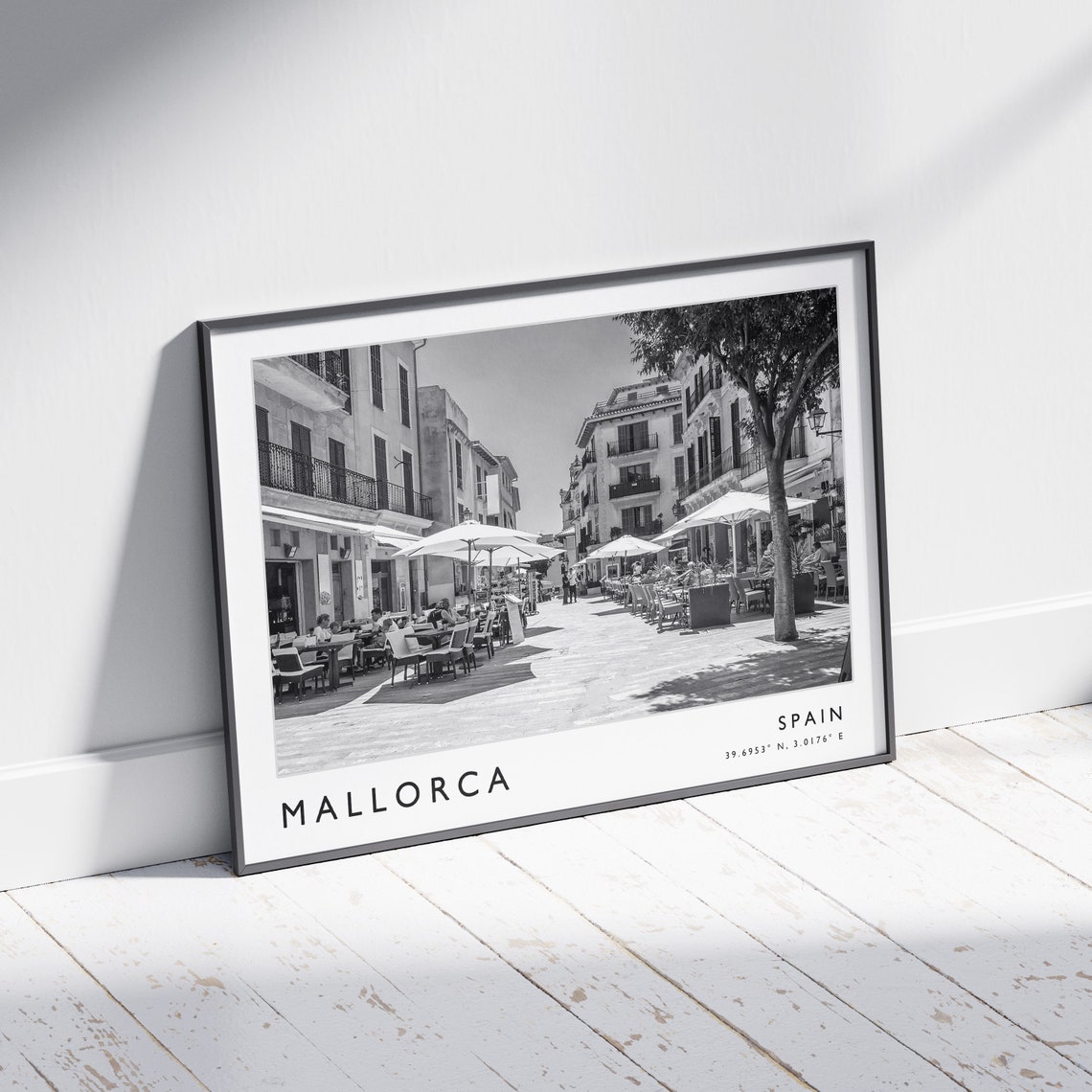 Majorca Travel Print Majorca Travel Poster Spain Travel Print Spain Travel Art Travel Poster Black And White Travel Gift A1a2a3a4 - Image 2