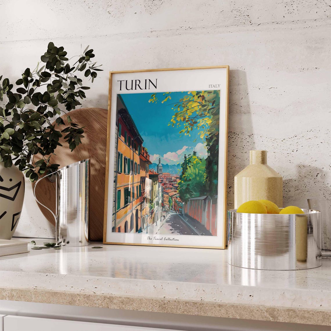 Turin Poster Italian Travel Print Turin Travel Art Turin Wall Art Italian Travel Turin Home Decor Turin Travel Gift - Image 3