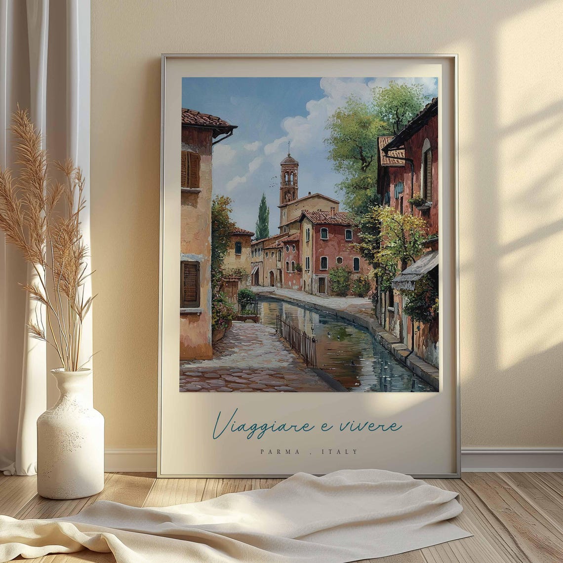 Parma Poster Italian Travel Print Parma Travel Art Parma Wall Art Italy Art Italy Travel Decor Italian Travel Gift - Image 2