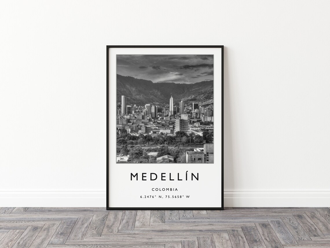 Medellin Colombia Travel Poster, South America - Image 2